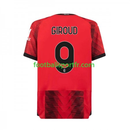 Tenue AC Milan Olivier Giroud 9 Domicile 2023-2024 Maillot de Foot